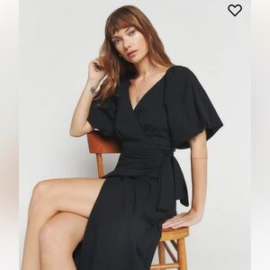 Reformation Olea Wrap Dress